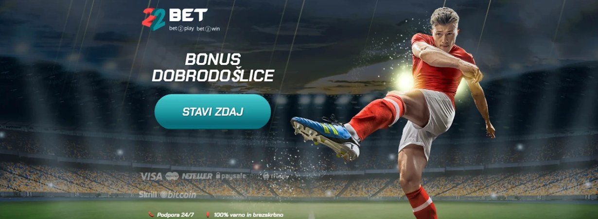 22Bet Slovenija